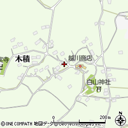千葉県匝瑳市木積1224周辺の地図
