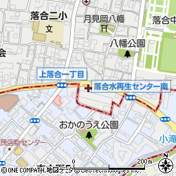 東京都新宿区上落合1丁目30-12周辺の地図