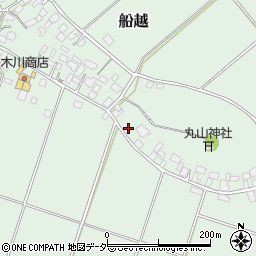 千葉県香取郡多古町船越2062-1周辺の地図