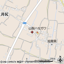 山梨県甲州市塩山上井尻853-1周辺の地図