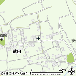 山梨県韮崎市神山町武田645-1周辺の地図