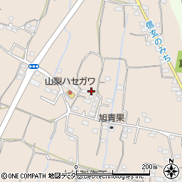 山梨県甲州市塩山上井尻1150-7周辺の地図