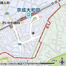 千葉県八千代市大和田1033-5周辺の地図