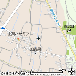 山梨県甲州市塩山上井尻1087周辺の地図