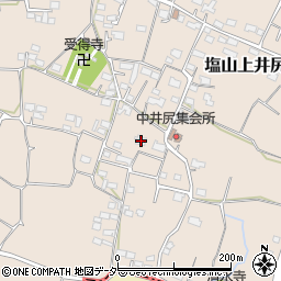 山梨県甲州市塩山上井尻651周辺の地図