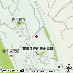 山梨県韮崎市岩下1140周辺の地図