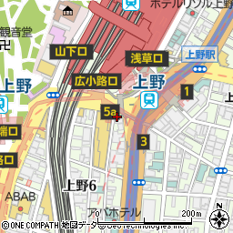 もみの匠・上野駅前周辺の地図