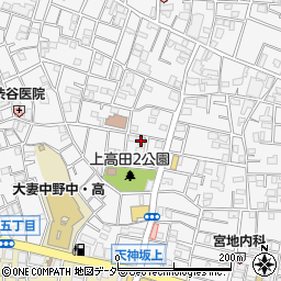 新井五行堂医院周辺の地図