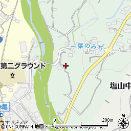 山梨県甲州市塩山下粟生野857周辺の地図