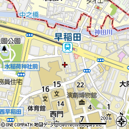 笠井邸akippa駐車場周辺の地図