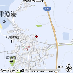 京都府京丹後市網野町三津172-1周辺の地図