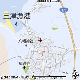 京都府京丹後市網野町三津180周辺の地図