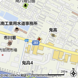 ＨｏｎｄａＣａｒｓ千葉市川本八幡店周辺の地図