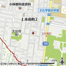 東京都小平市上水南町2丁目16周辺の地図