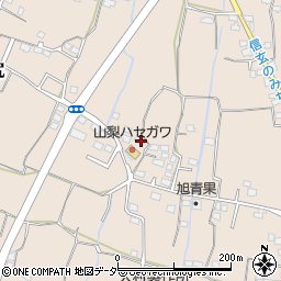 山梨県甲州市塩山上井尻1162周辺の地図