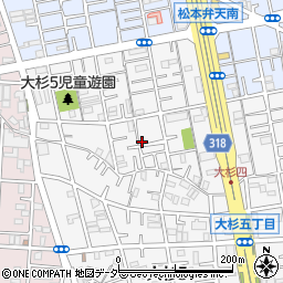 東京都江戸川区大杉5丁目16-3周辺の地図