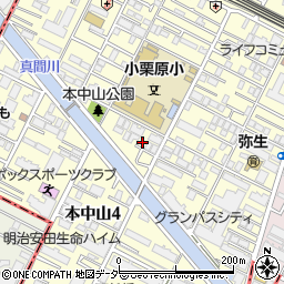 京杉周辺の地図