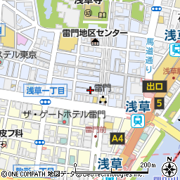 田川周辺の地図