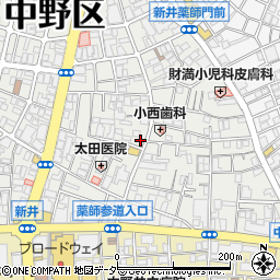 岡田たばこ店周辺の地図