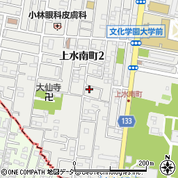東京都小平市上水南町2丁目16-3周辺の地図