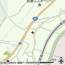 千葉県佐倉市長熊336周辺の地図
