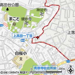 新宿西共同作業所ラバンス周辺の地図