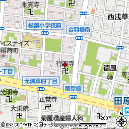 東京都台東区松が谷1丁目9-6周辺の地図