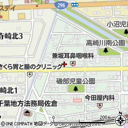 サニーコープ佐倉周辺の地図