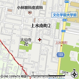東京都小平市上水南町2丁目10-12周辺の地図