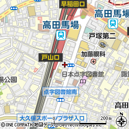 令和デバイス株式会社　高田馬場オフィス周辺の地図
