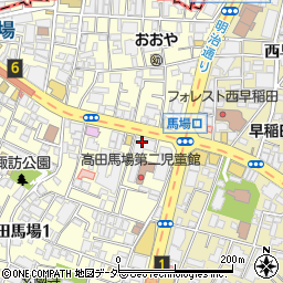 スギ薬局　高田馬場店周辺の地図