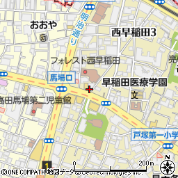 タレカツ 高田馬場店周辺の地図