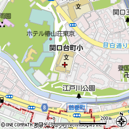 東京都文京区関口2丁目6周辺の地図