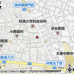 コヤノ食堂周辺の地図