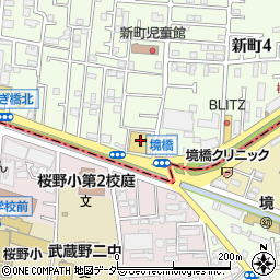 コーナンＰＲＯドイト小金井公園店周辺の地図