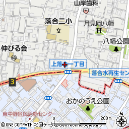 ザ・パームス東中野２周辺の地図