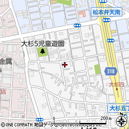 東京都江戸川区大杉5丁目17-6周辺の地図