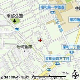 栄四公園周辺の地図