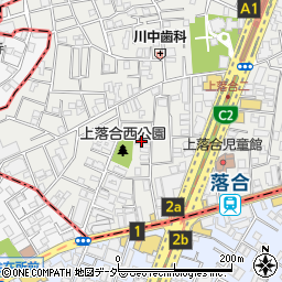 スカイコート新宿落合第４周辺の地図