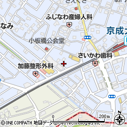 千葉県八千代市大和田572周辺の地図