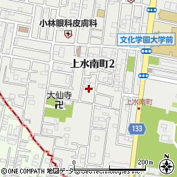 東京都小平市上水南町2丁目10周辺の地図