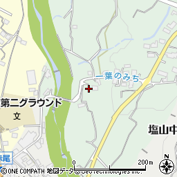 山梨県甲州市塩山下粟生野569周辺の地図