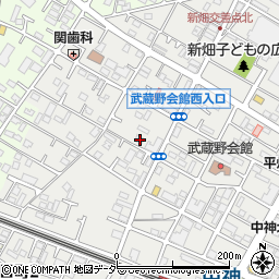 東京都昭島市中神町1138-34周辺の地図