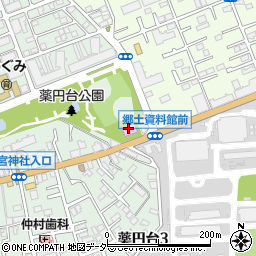 船橋市郷土資料館周辺の地図