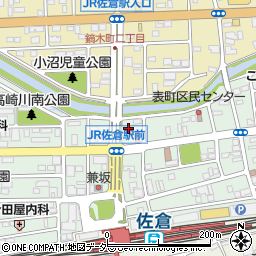 アースサポート佐倉周辺の地図