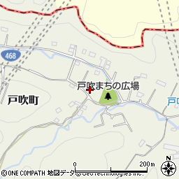 東京都八王子市戸吹町844-3周辺の地図