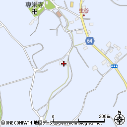 千葉県佐倉市生谷566周辺の地図