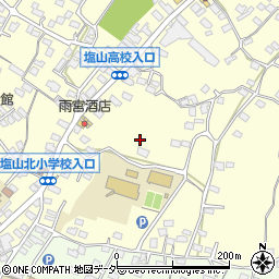 山梨県甲州市塩山千野3554周辺の地図