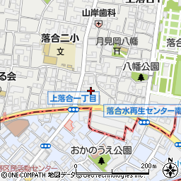 東京都新宿区上落合1丁目29-10周辺の地図