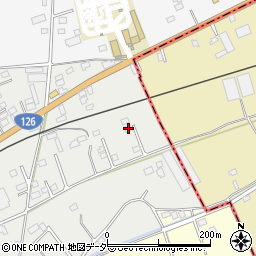 千葉県匝瑳市上谷中2300-24周辺の地図
